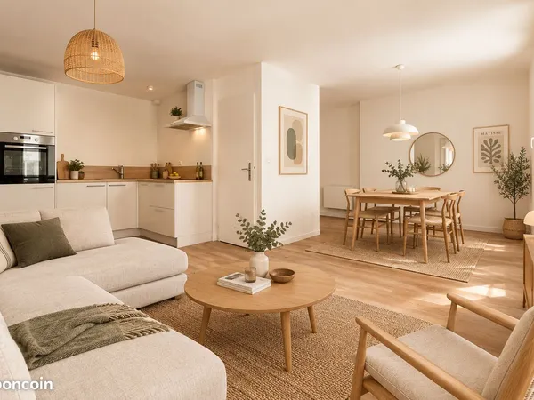 Bel appartement 2 pièces de 43,27m2 carrez - Très bon état