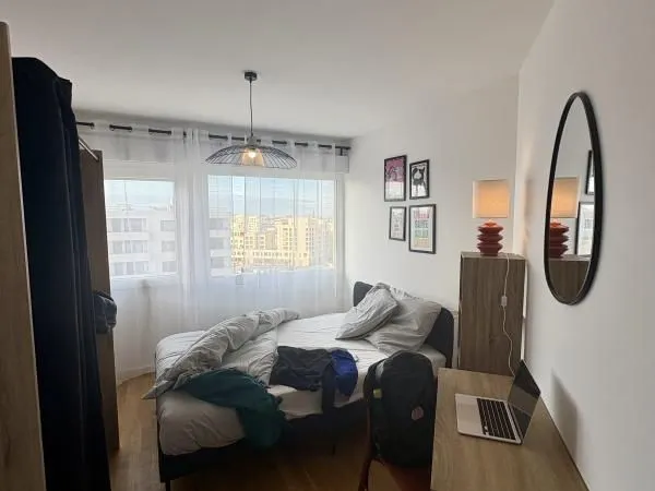 Chambre 1 pièce 10 m²