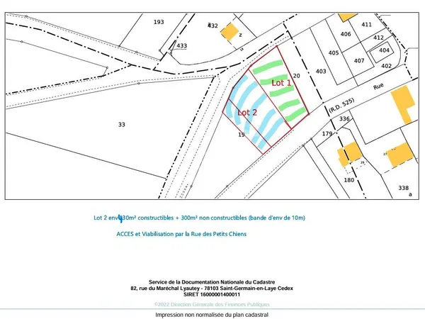 Prouvais - Terrain à bâtir - 730m²