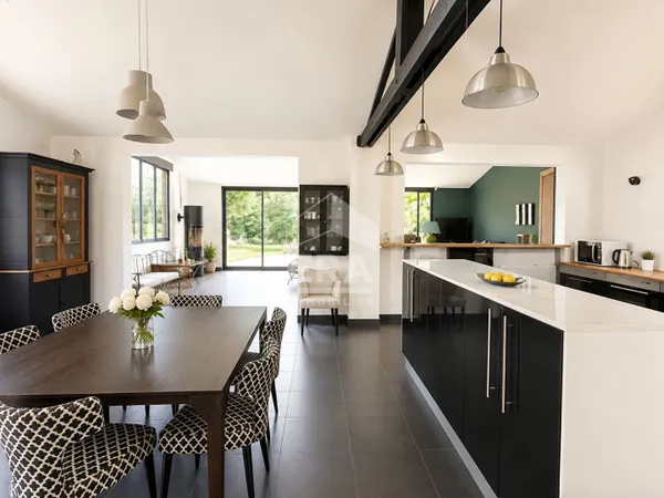 Maison plain-pied 215 m² - 4 chambres, 4 salles d'eau, vue dunes à Merlimont