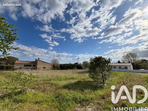 Terrain 750 m² Conilhac-Corbières