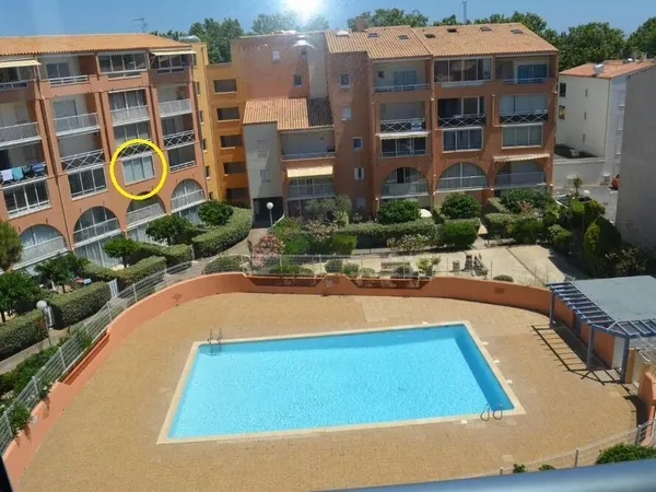 T2 CABINE 30 m² ? PLAGE À 400 M ? PISCINE ? LOGGIA 7 m²