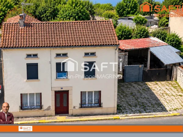 Maison familiale rénovée avec 4 chambres, garage et jardin