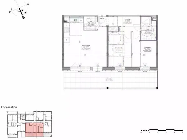 Appartement neuf T3 à Redange