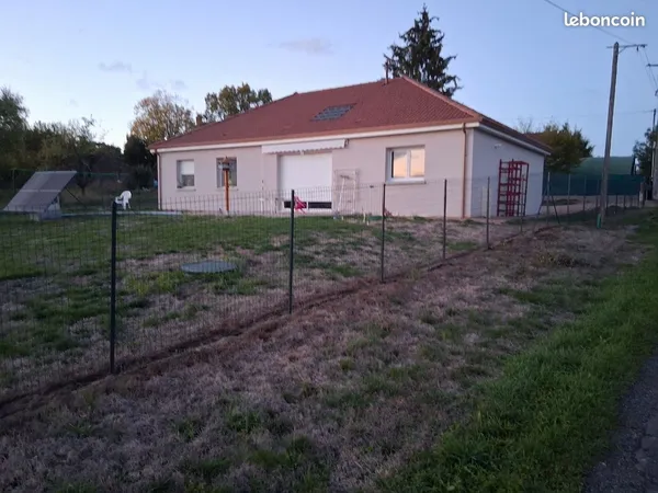 Maison neuve de plein pied