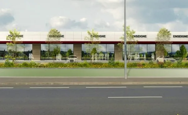 CELLULE COMMERCIALE 271m2 A VENDRE