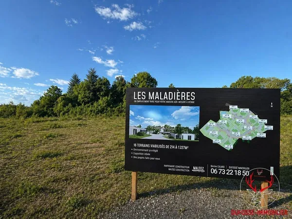 Terrain constructible 304 m²