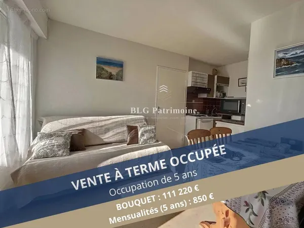 Vente à terme occupée 5 ans - Cabourg