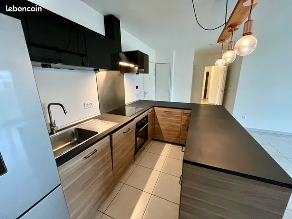 Appartement 3 chambres avec balcons