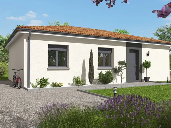 Terrain + maison 73 m²