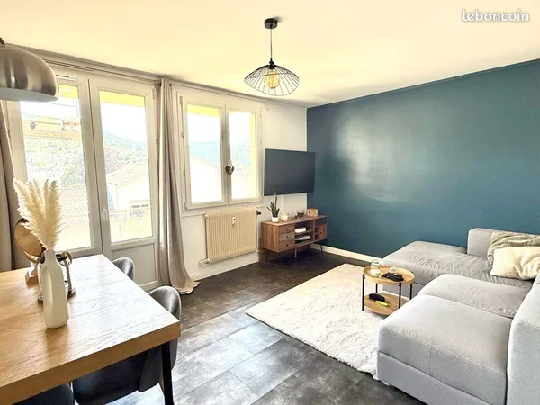 Appartement T3 meublé rénové OYONNAX