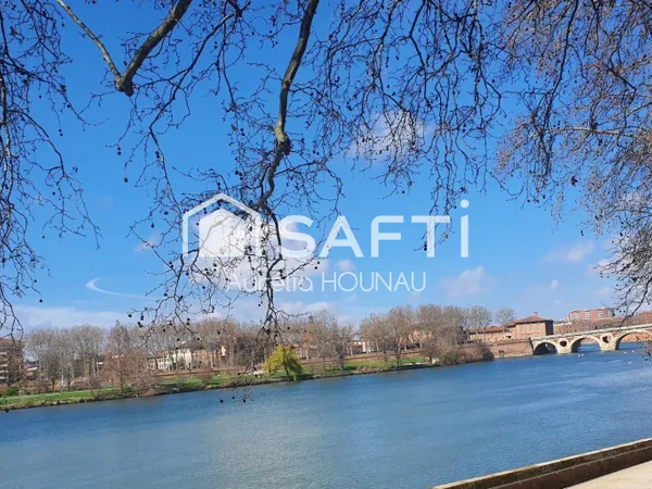 Appartement Vue Garonne en hypercentre de Toulouse
