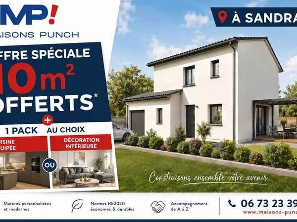 Maison 3 pièces 98 m²