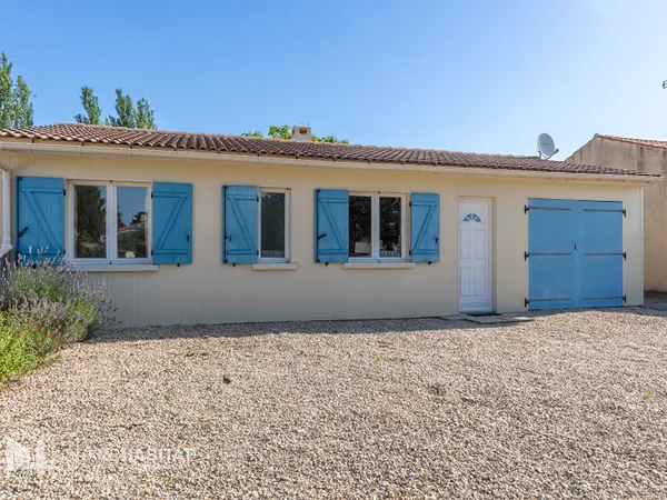 Maison de plain pied, 2 chambres, Saint Hilaire De Riez