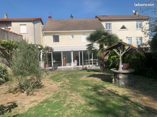 Maison 120m 500m terrain véranda