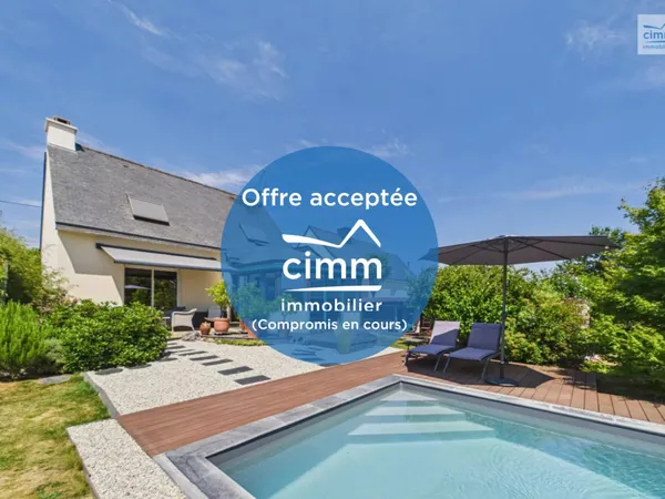 Maison de 120 m² sur un terrain de 1260 m²