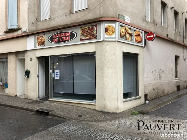 Local commercial, restauration, restauration rapide 45 m² Pamiers