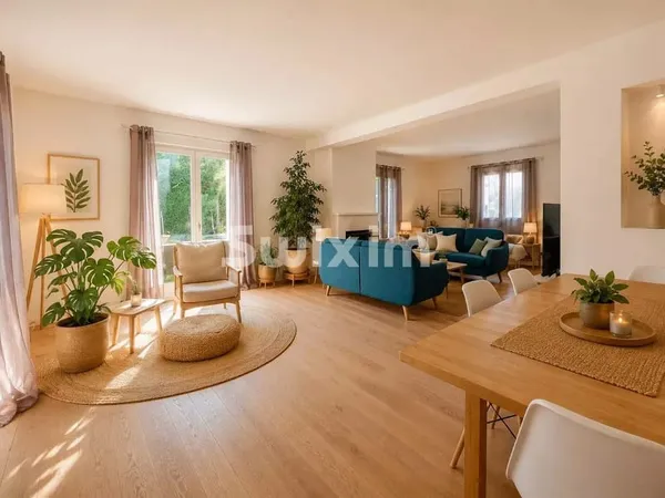 Cessy : splendide maison familiale 6 chambres et parcelle piscinable