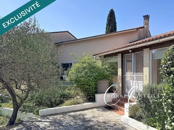 Villa 4 chambres, véranda, garage et espace de détente