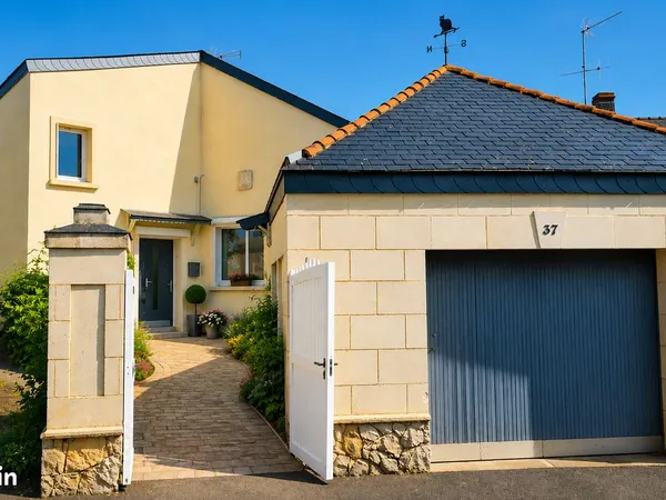 Maison de bourg avec commerces à pied