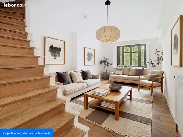 Maison de ville 3 pièces 80 m²