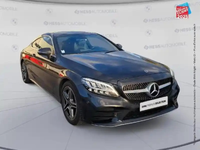 Mercedes Classe C coupe 200 184ch amg line 9g tronic tpano gps camera — photo 3
