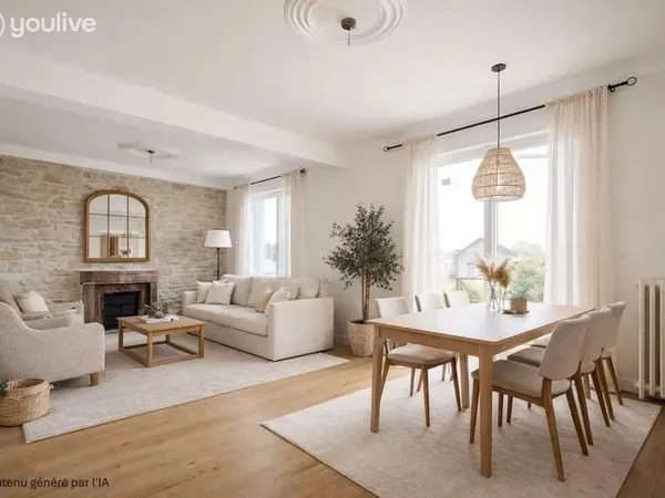 Maison en pierre rénovée à Lilia-Plouguerneau - charme, confort et authenticité