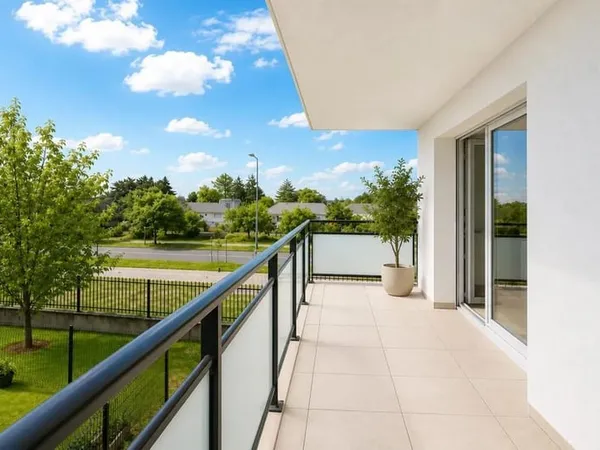 TOURS NORD - Appart T3 récent avec terrasse ascenseur et parking