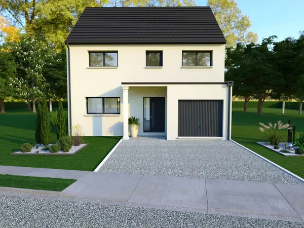 Terrain + maison 91 m²