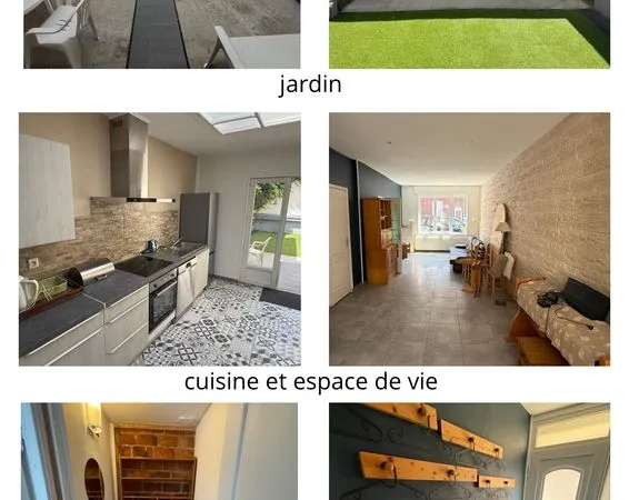 Colocation étudiante - 4 chambres meublées