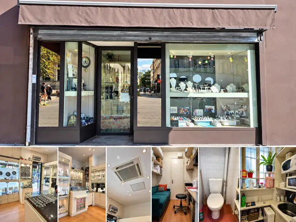 Vente fonds de commerce boutique bijoutier