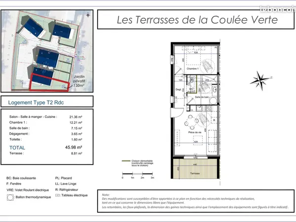 Appartement T2 - Ayzac Ost