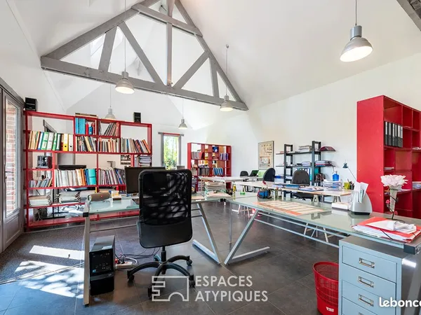 Bureaux 132 m² HAUTOT SUR SEINE