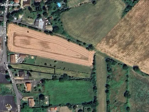 Terrain constructible Mirebeau