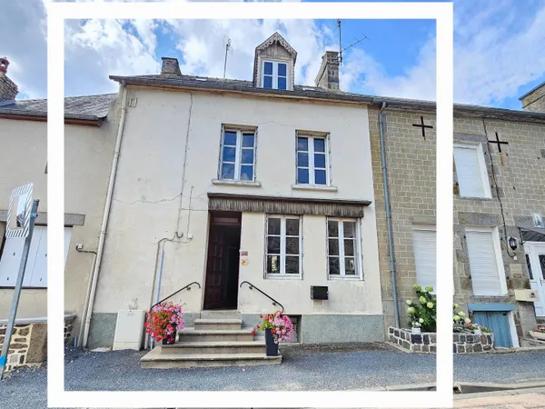 Maison de village avec jardin, garage