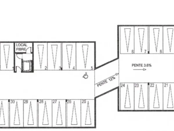 Parking 12 m²