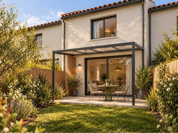 Maison T2 climatisée avec jardin