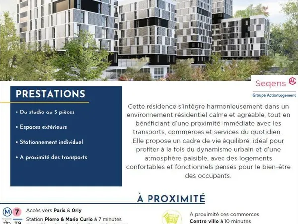 Appartement 5 pièces 94 m²