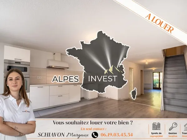 À LOUER - JOLI APPARTEMENT DUPLEX TYPE T4 DE 93,76 M2 / ALLE