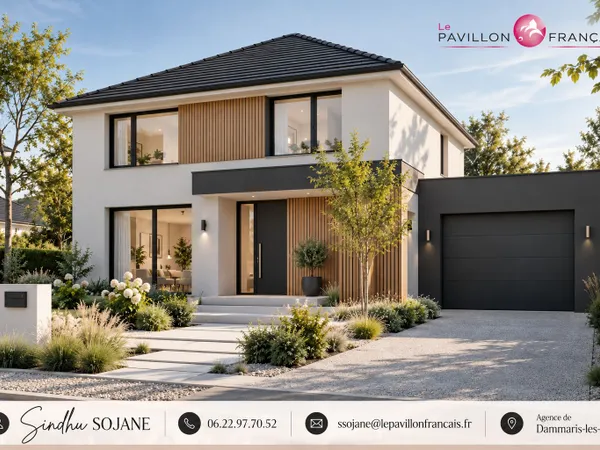 Terrain + maison 110 m²