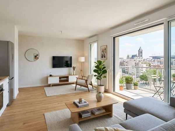 Appartement 3 pièces 63 m²
