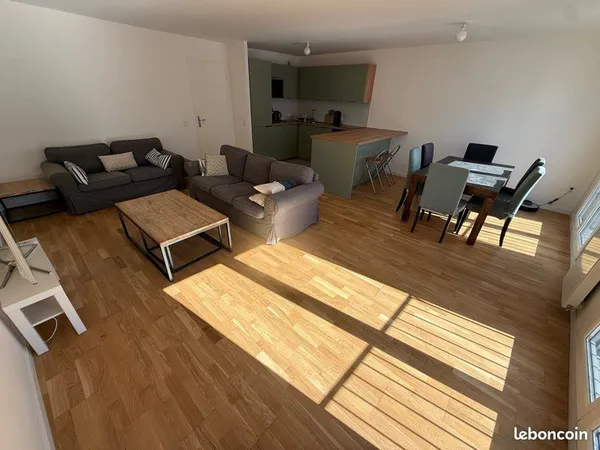 2 chambres disponibles dans un appartement neuf de 100 m² - Mairie de Saint-Ouen (Lignes 14 et 13)