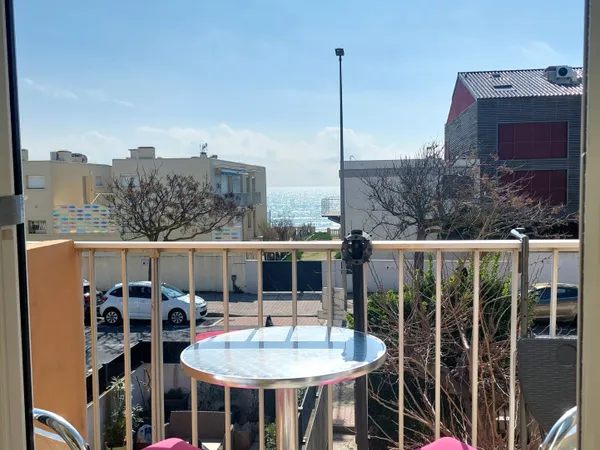 Appartement F2 - Vue mer - Balcon - Climatisation