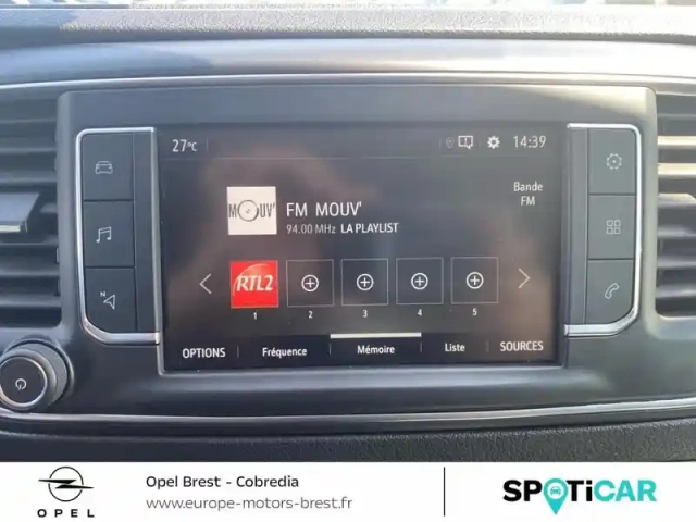 Opel Vivaro fg xl 2.0 bluehdi 180ch s&amp;s cabine approfondie fixe pack premium connect eat8 — photo 11