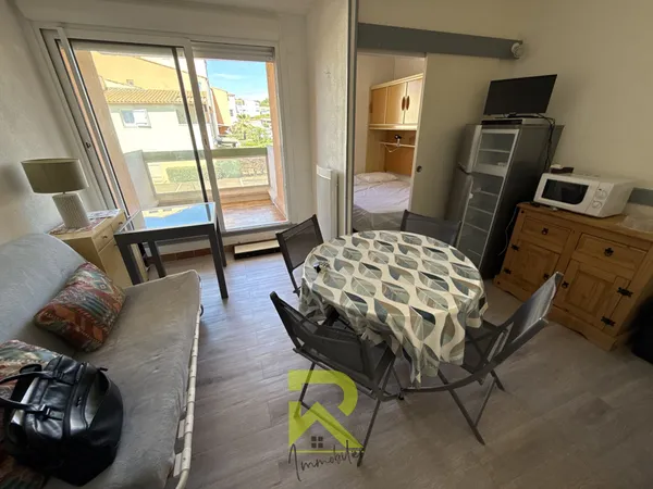 Le Cap d'Agde Port, Plage à pied - appartement chambre cabin
