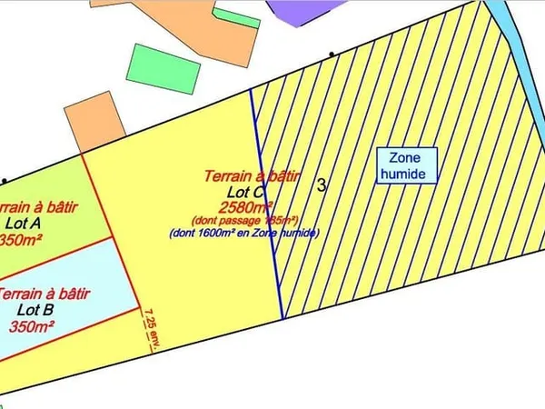 Terrain à bâtir Vente Grosbreuil 350m² 65000€
