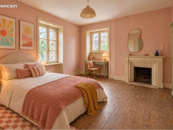 🦩 Chambre de 14 m² à Lannion - Dolmen House - 490 /mois tout compris