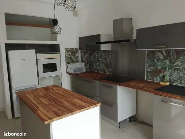 Grand appartement avec jardin