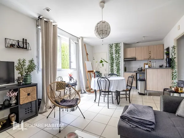PONTS JUMEAUX Appartement de type 2 de 48m² avec parking