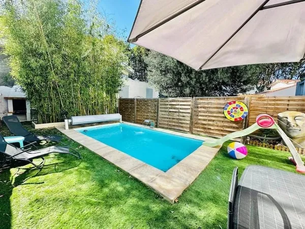 APPARTEMENT T3 - Jardin - Piscine - Garage